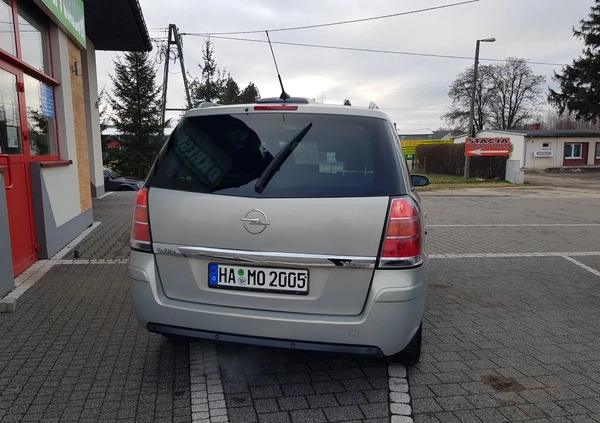 Opel Zafira cena 13400 przebieg: 268000, rok produkcji 2007 z Opole małe 407